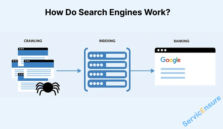 how do search engines work.