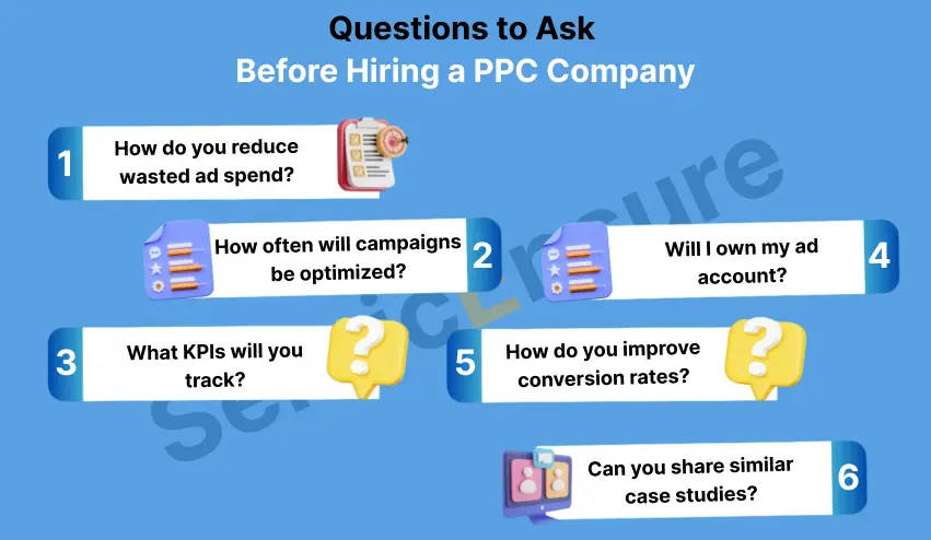 questions to ask before hiring a ppc company
