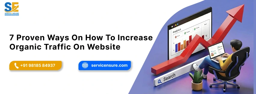 how to increase organic traffic on website