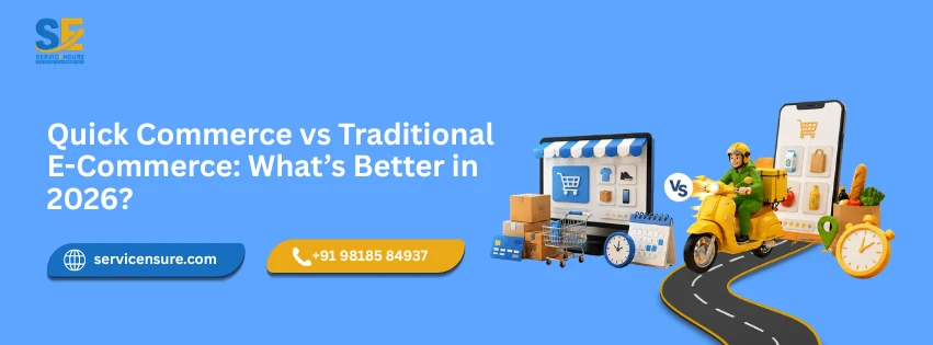 quick commerce vs traditional e-commerce