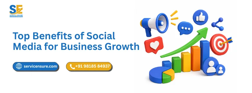 top benefits of social media for business growth